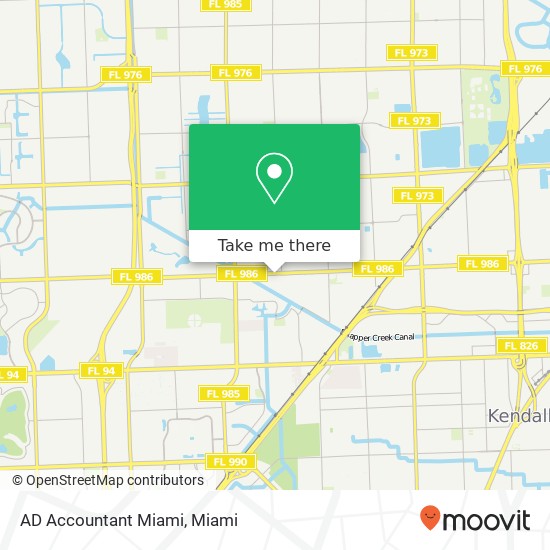 AD Accountant Miami map