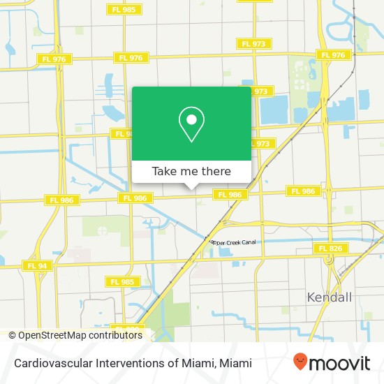 Cardiovascular Interventions of Miami map