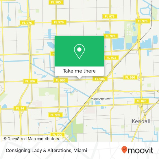 Consigning Lady & Alterations map