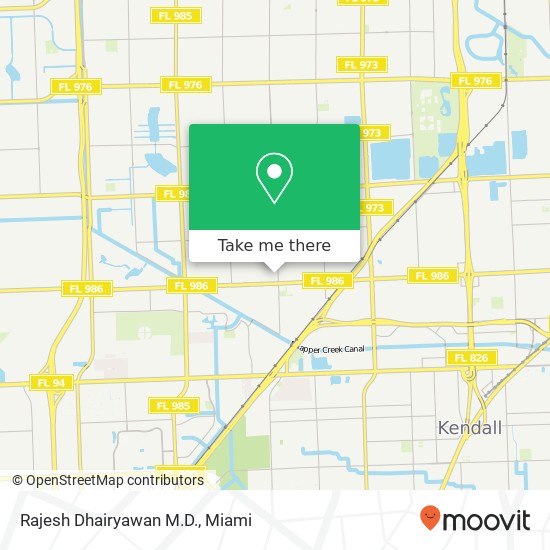 Mapa de Rajesh Dhairyawan M.D.