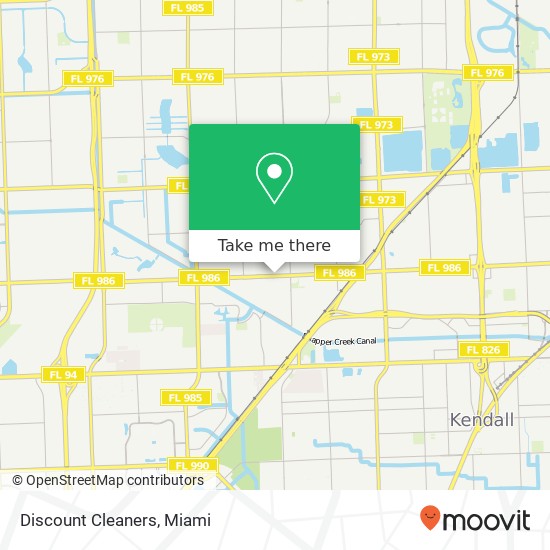Mapa de Discount Cleaners