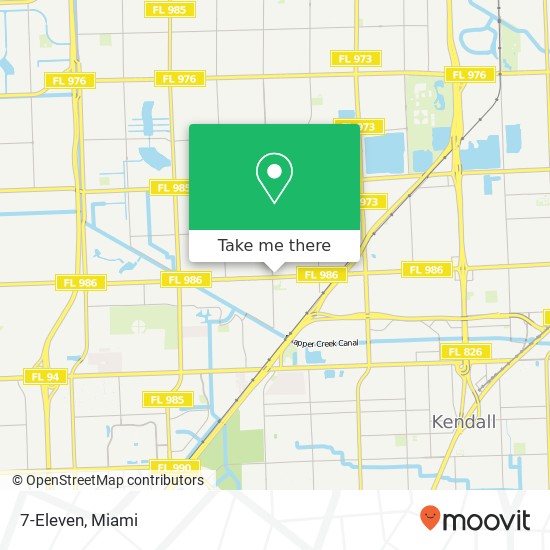 7-Eleven map