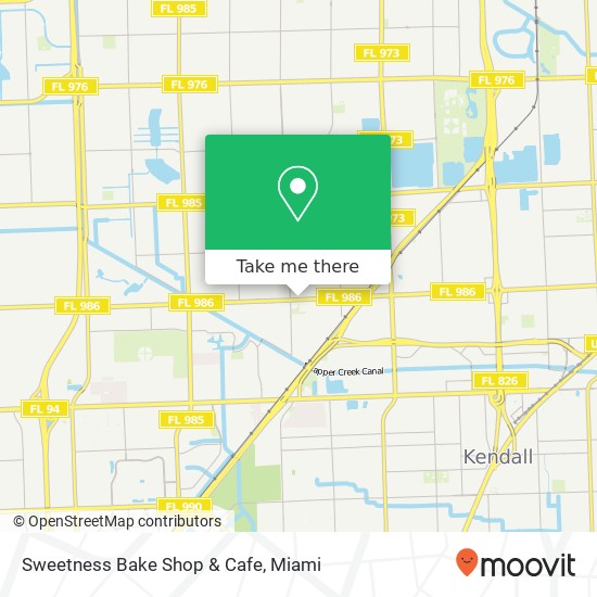 Mapa de Sweetness Bake Shop & Cafe