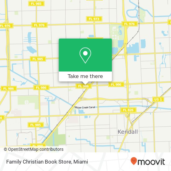 Mapa de Family Christian Book Store