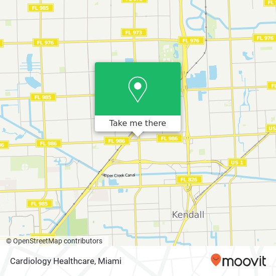 Mapa de Cardiology Healthcare