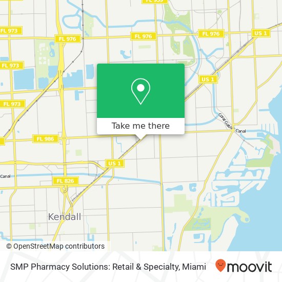 Mapa de SMP Pharmacy Solutions: Retail & Specialty