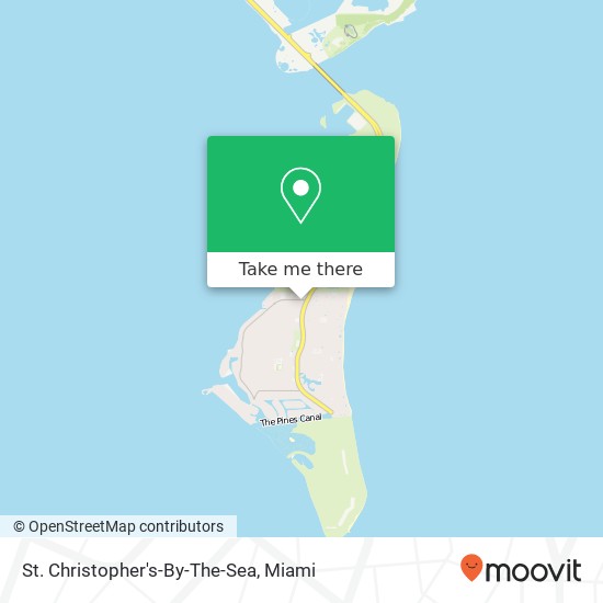 St. Christopher's-By-The-Sea map