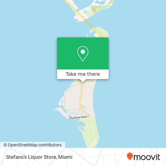 Mapa de Stefano's Liquor Store