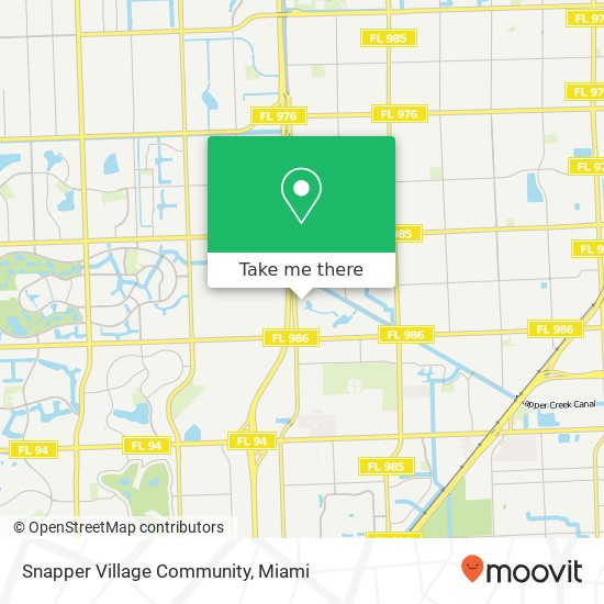 Mapa de Snapper Village Community