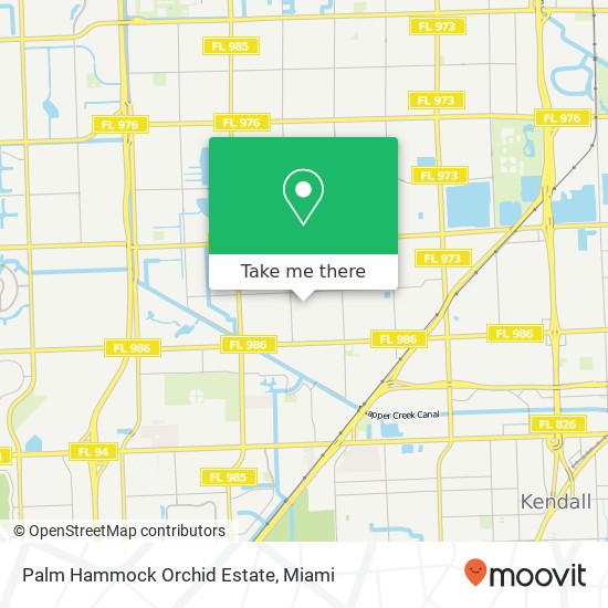 Mapa de Palm Hammock Orchid Estate