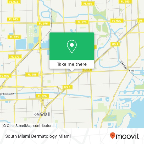 South Miami Dermatology map