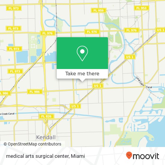Mapa de medical arts surgical center