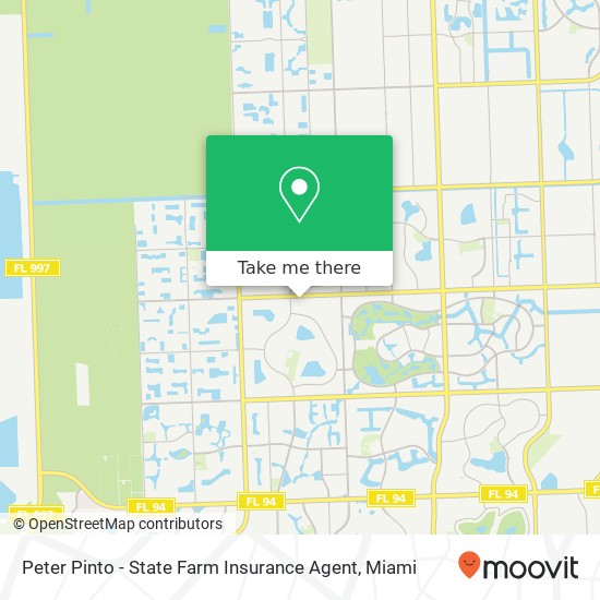 Peter Pinto - State Farm Insurance Agent map