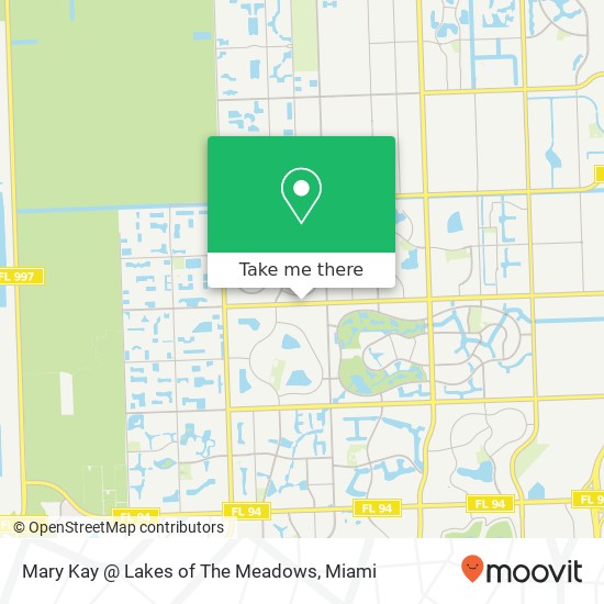 Mapa de Mary Kay @ Lakes of The Meadows