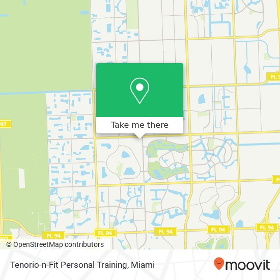 Mapa de Tenorio-n-Fit Personal Training