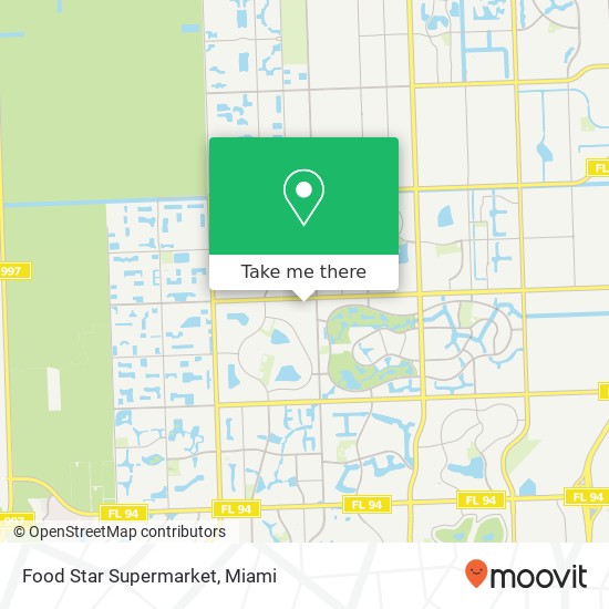 Mapa de Food Star Supermarket