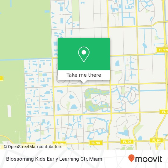 Mapa de Blossoming Kids Early Learning Ctr