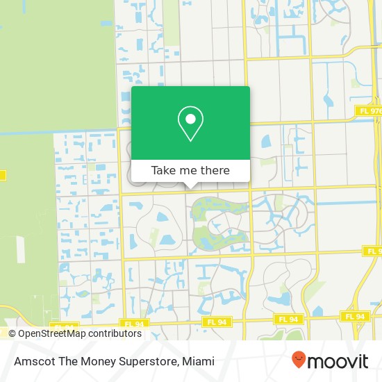 Amscot The Money Superstore map
