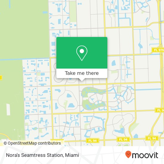 Nora's Seamtress Station map