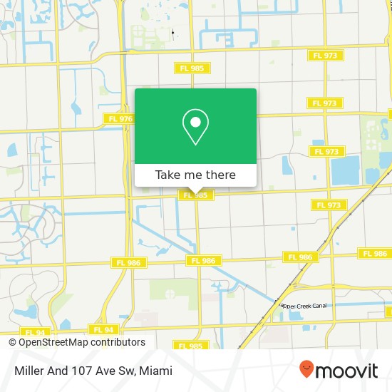 Mapa de Miller And 107 Ave Sw