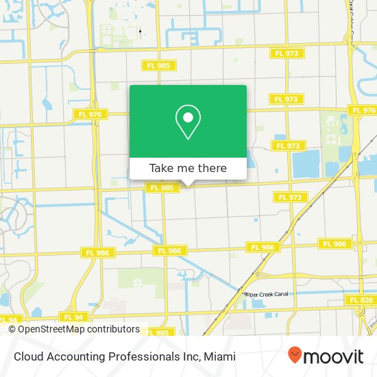 Mapa de Cloud Accounting Professionals Inc