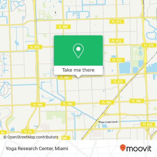 Mapa de Yoga Research Center