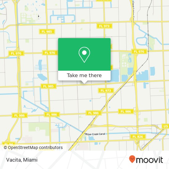 Vacita map