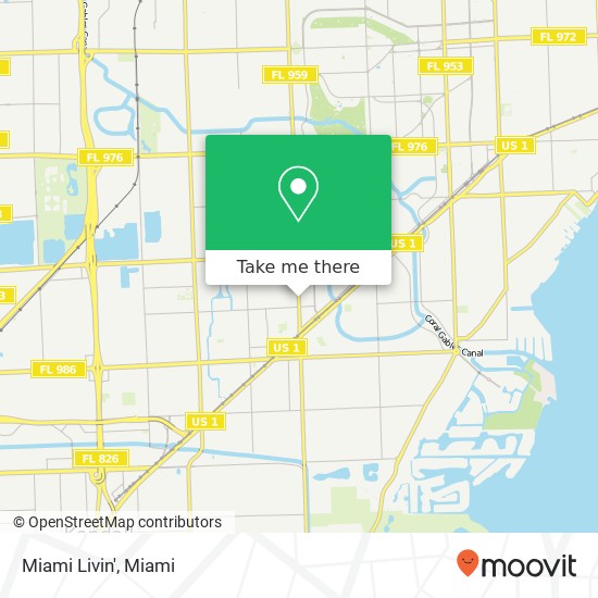 Miami Livin' map