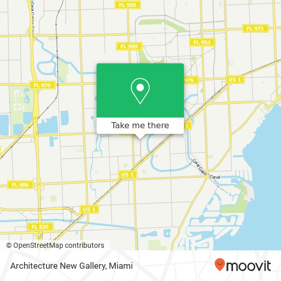 Mapa de Architecture New Gallery