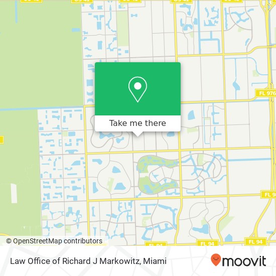 Law Office of Richard J Markowitz map