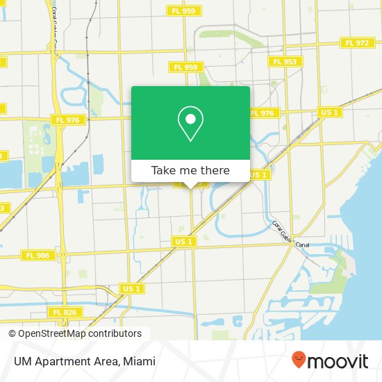 UM Apartment Area map