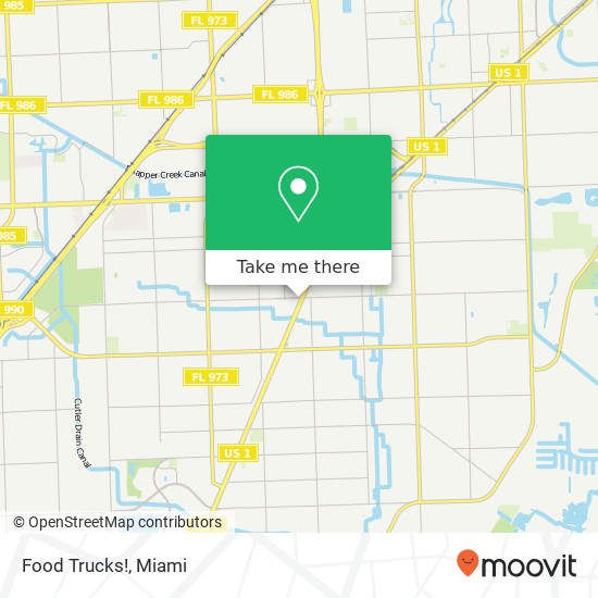 Food Trucks! map