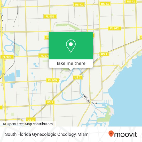 South Florida Gynecologic Oncology map