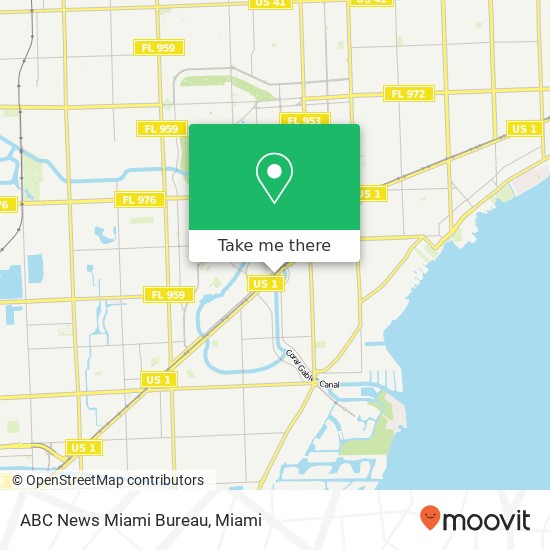 ABC News Miami Bureau map