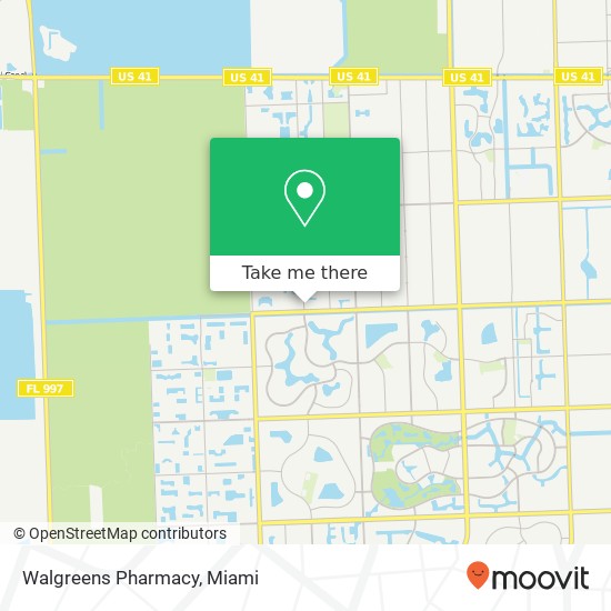 Mapa de Walgreens  Pharmacy