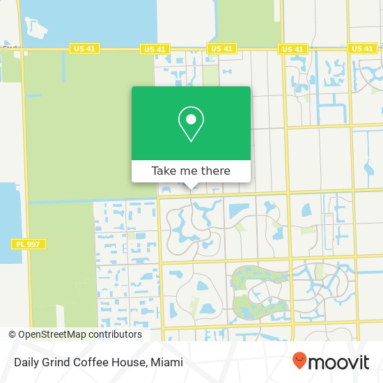 Mapa de Daily Grind Coffee House