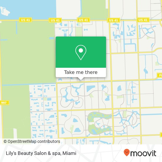 Lily's Beauty Salon & spa map