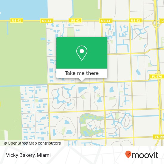 Vicky Bakery map