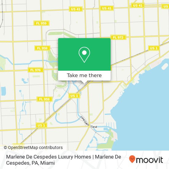 Mapa de Marlene De Cespedes Luxury Homes | Marlene De Cespedes, PA