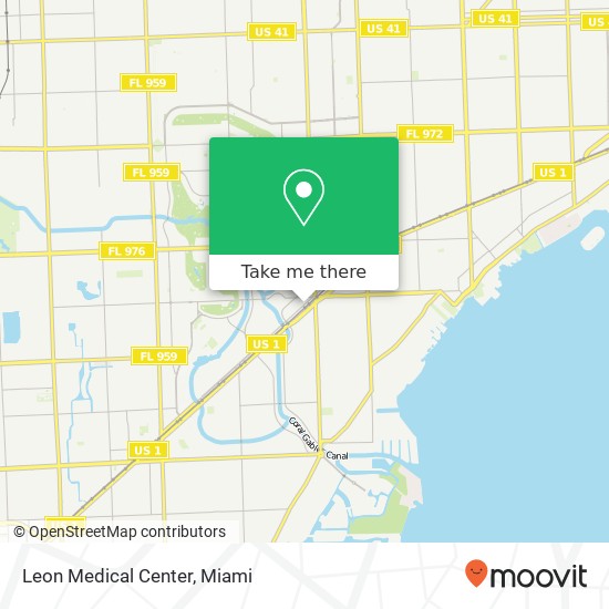 Leon Medical Center map