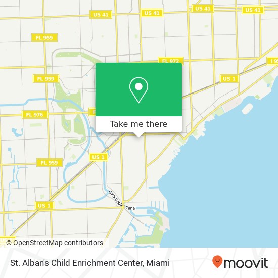 Mapa de St. Alban's Child Enrichment Center