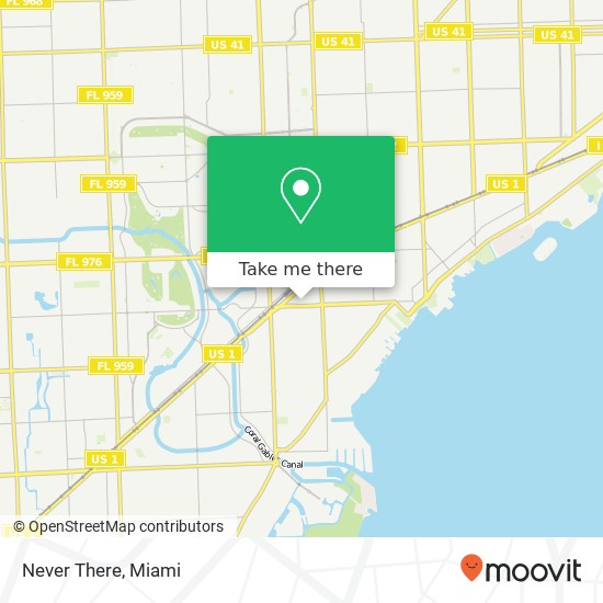 Never There map