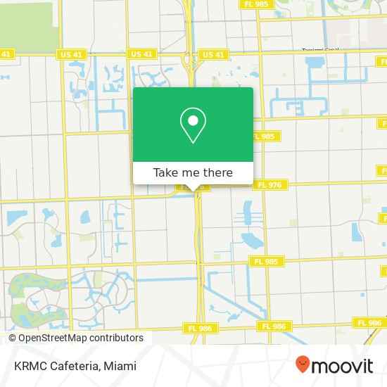 Mapa de KRMC Cafeteria