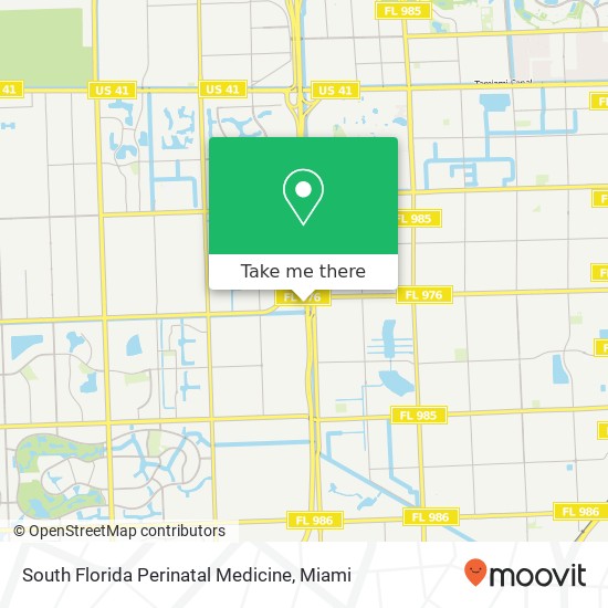 Mapa de South Florida Perinatal Medicine