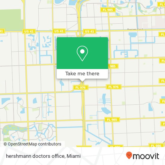 hershmann doctors office map