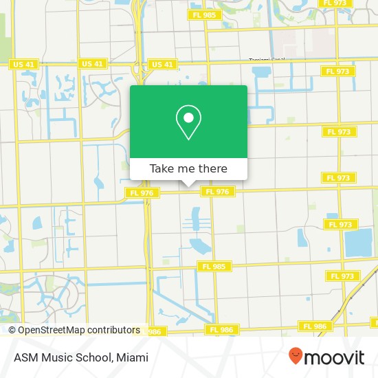 Mapa de ASM Music School