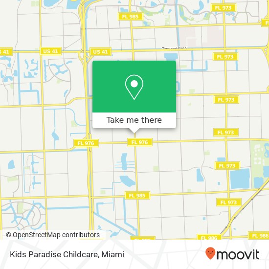 Kids Paradise Childcare map