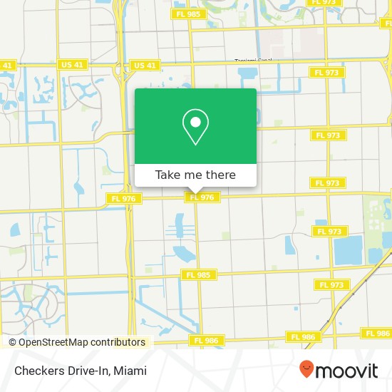Mapa de Checkers Drive-In