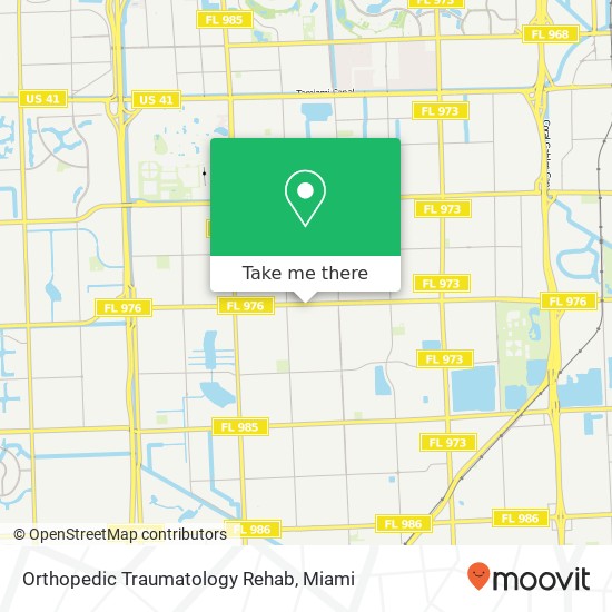 Mapa de Orthopedic Traumatology Rehab