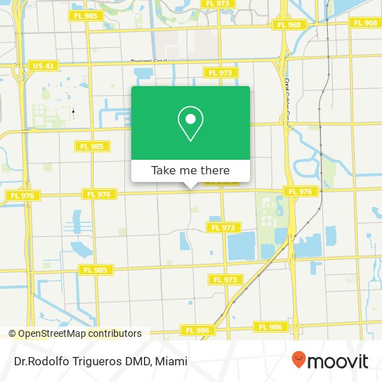 Dr.Rodolfo Trigueros DMD map